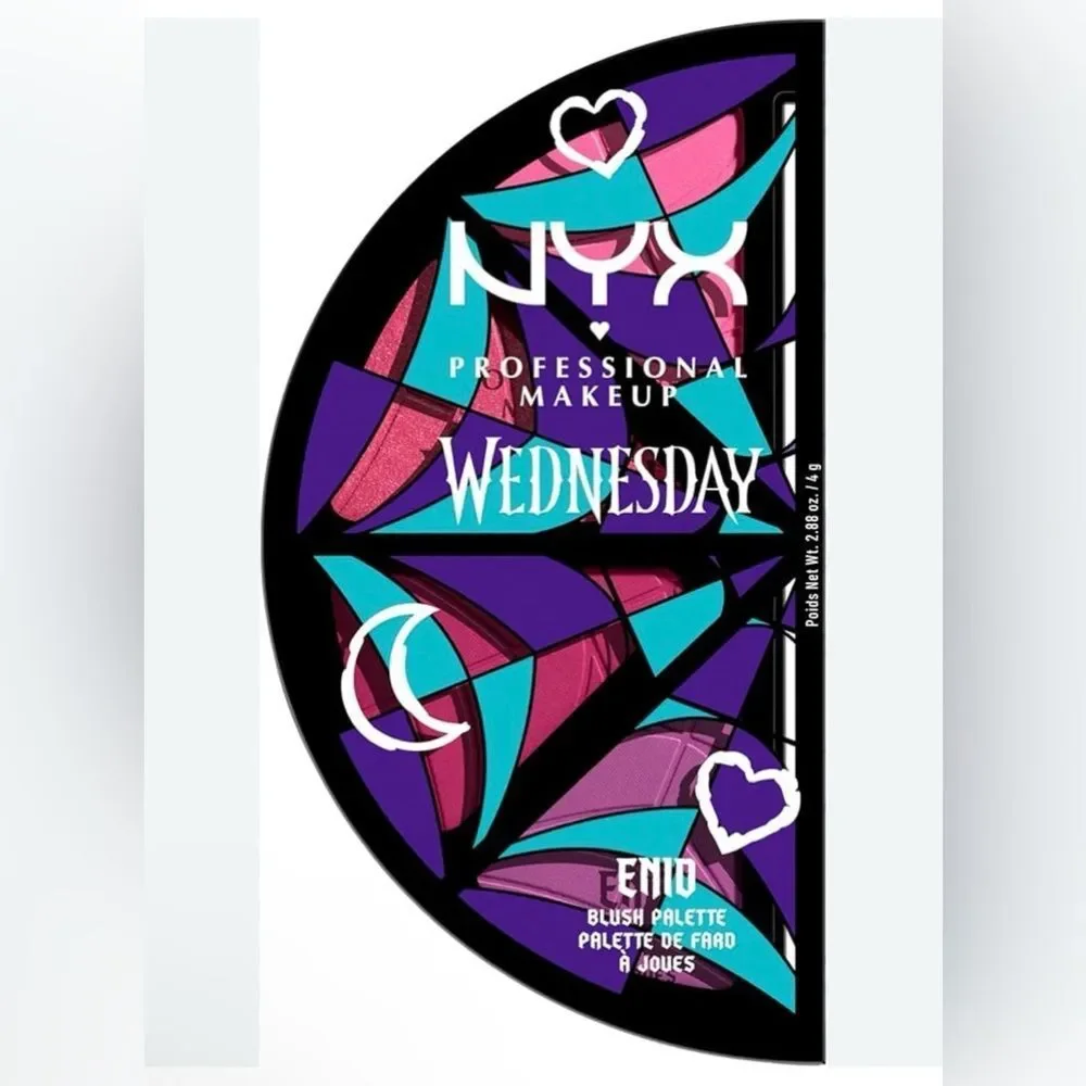 NYX Professional Makeup Blush Palette Wednesday
